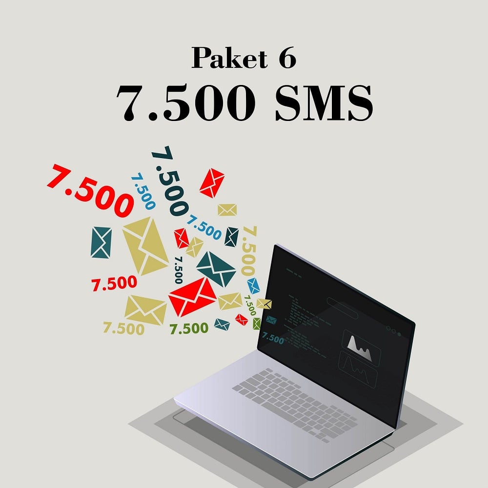 Akbim Toplu SMS Paket 6 7500 SMS