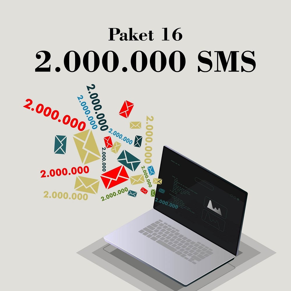 Akbim Toplu SMS Paket 16 2000000 SMS
